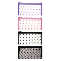 ЮL Косметичка из сетки, 100%ПЭ, 20х10см, 4 цвета