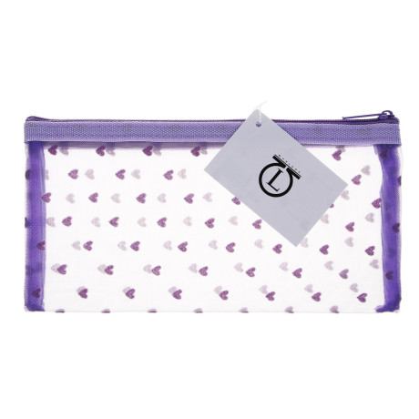 ЮL Косметичка из сетки, 100%ПЭ, 20х10см, 4 цвета