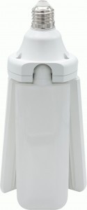 General св/д лампа E27 4-х лепестковая, повор.180 гр. 65W(5600lm) 4000K 4К 397x85 клевер-BR 661619
