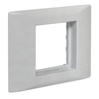 EKF Рамка+суппорт на 2 модуля (1 пост) для парапетного кабель-канала C-Line sup-2-105-50