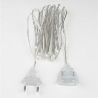 Удлинитель д/подключения гирлянд 2м., прозр.провод 10W UCX-Y25/10W-200 CLEAR Uniel