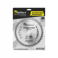 Kolner Пильный диск KSD190*20/30*48 макс.число оборотов 7600об/мин, 1шт/BL