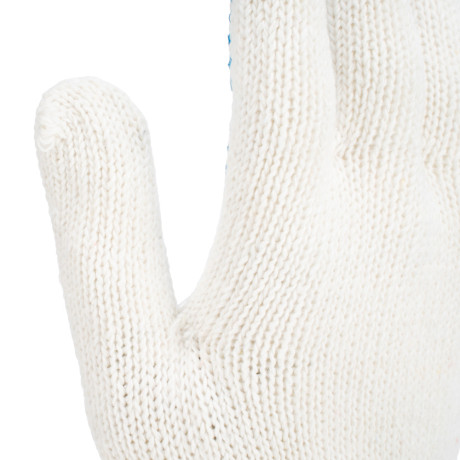 Перчатки х/б, ПВХ покрытие, "Точка", 7 класс