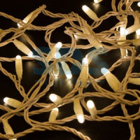 Гирлянда-нить ул. 100LED т.-бел. 10м бел.ПВХ без б/п (код677681) IP65 соед. 220V 305-166 Neon Night