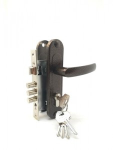 Д-град Зенит ЗВ7-60.1-02 медь Замок врезной с/руч15)