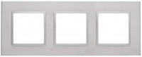 ЭРА 14 Elegance рамка СУ 3 мест.металл, алюминий+алюм 14-5203-03 5879