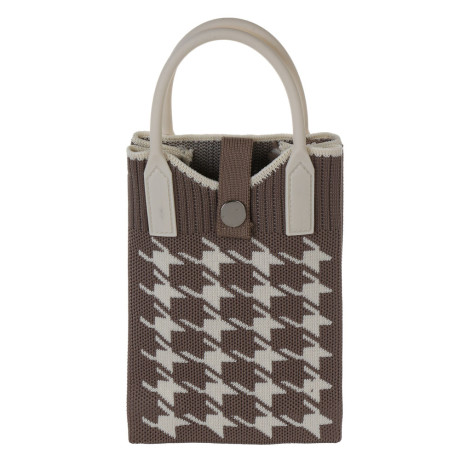 Сумочка кроссбоди на кнопке с длинным ремнем тм ЮL Бьянка, полиэстер, 19х13 см, 3 дизайна