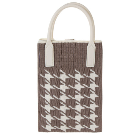 Сумочка кроссбоди на кнопке с длинным ремнем тм ЮL Бьянка, полиэстер, 19х13 см, 3 дизайна