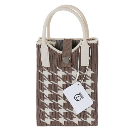 Сумочка кроссбоди на кнопке с длинным ремнем тм ЮL Бьянка, полиэстер, 19х13 см, 3 дизайна