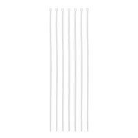 Хомуты, 400 x 4.8 мм, пластиковые, белые, 50 шт Сибртех