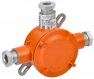 IEK Коробка взрывозащищенная распределительная ВРК-41-24-1-d с 4 вводами VRK11-34-4-24-D