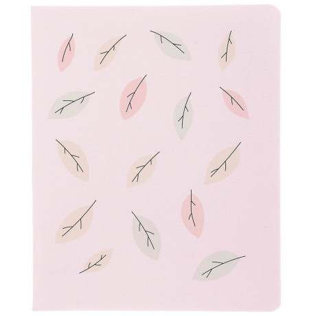 Тетрадь общая "Botanica", формат А5, 48л. в клетку, на скобе, скругленные углы, в ассортим.