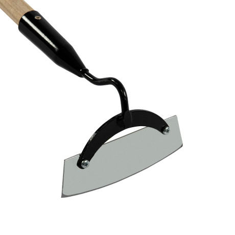 Мотыга стальная, 170 х 60 х 1300 мм, деревянный черенок, Сибртех