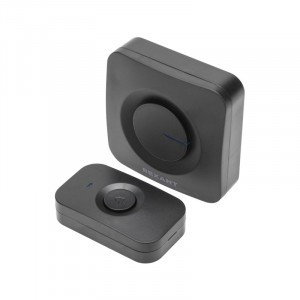 REXANT Беспроводной дверной звонок 52 мелодии 150м IP56 (черный) 73-0017