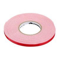 ЕРМАК Лента клеящая монтажная 2-х сторонняя, профессиональная, 6мм x 5м