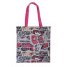 Сумка-шоппер, "Микс коллекций", 38x42см, длина ручек 58 см, внутр. карман, полиэстер, 5 дизайнов