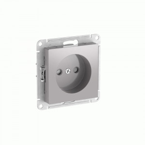 Systeme Electric ATLASDESIGN мех. роз. СУ 1 мест.  штор, 16А (автоклеммы) АЛЮМИНИЙ ATN000349S (10!)