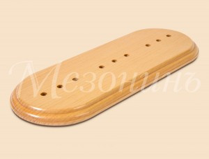 МЕЗОНИНЪ Подложка дерев. трехместная "Элегант", цвет- бук натуральный GE70713-25