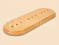 МЕЗОНИНЪ Подложка дерев. трехместная &quot;Элегант&quot;, цвет- бук натуральный GE70713-25