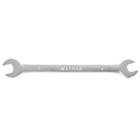 ЕРМАК Ключ рожковый, 8х9мм, матовый CRV