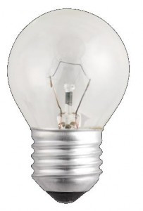 JAZZWAY P45 E27 40W шар прозрачная .3320263