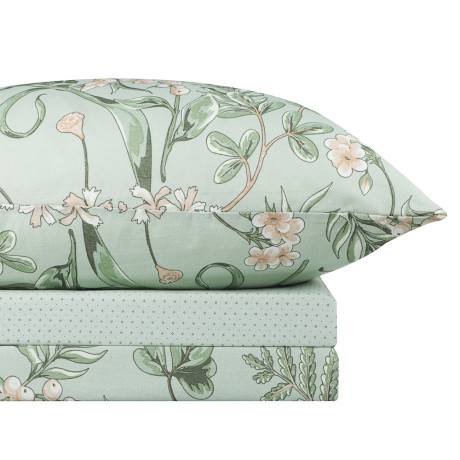 PROVANCE Мосс Комплект постельного белья 1,5 (4 предмета), бязь, 2 дизайна