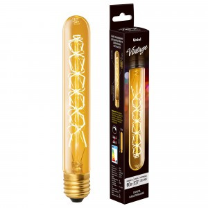 Uniel  LOFT L28A E27 60W винтажная лампа накаливания IL-V-L28A-60/GOLDEN/E27 CW01
