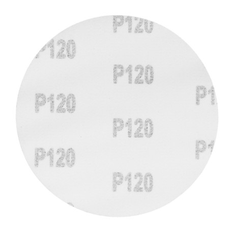 Круг абразивный на ворсовой подложке под "липучку", P 120, 125 мм, 10 шт Matrix