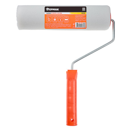 ЕРМАК Валик поролон 250х48х6мм, несъёмный шплинт