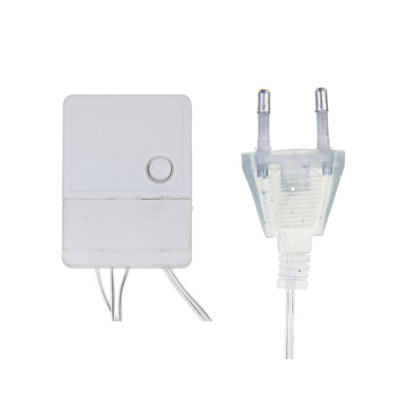 СНОУ БУМ Гирлянда эл. вьюн 14м, 180 LED,мультицвет, 8 реж, ПВХ прозрачный, 220В