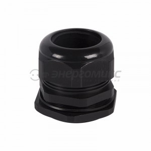 REXANT кабельный ввод PG-42 (30-38 мм) черный цена за шт (20!), 07-8042-1