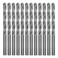 Сверло по металлу, 7 мм, полированное, HSS, 10 шт, цилиндрический хвостовик Matrix