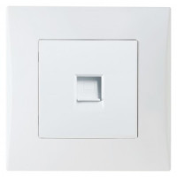 Smartbuy Вега роз. СУ комп. RJ-45 белая (SBE-08w-S1-RJ)