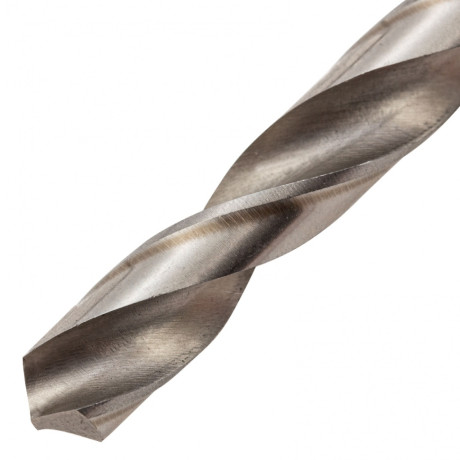 Сверло по металлу, 7 х 156 мм, полированное, удл, HSS, 10 шт, цилиндрический хвостовик Matrix