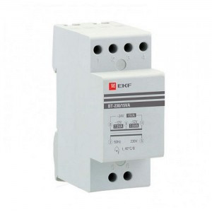 Трансформатор звонковый модульный BT-230В/12-12В 15ВА EKF PROxima