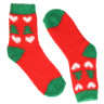 GALANTE Носки новогодние махровые, р.23-25, 100% полиэстер, разноцветные
