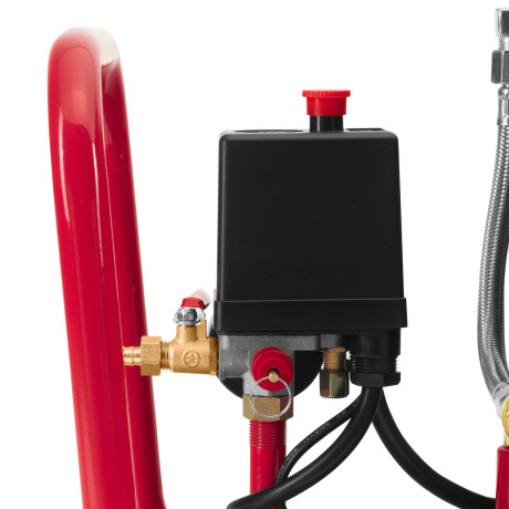 Компрессор безмасляный малошумный SPC 3000/50, 3000 Вт, ресивер 50 л, 520 л/мин// MTX