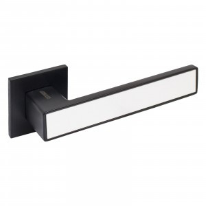 АЛЛЮР АРТ "Лана" BL/W (861511) защитная пленка, матовый чёрный/белый Комплект ручек (20)