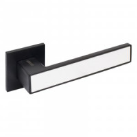 АЛЛЮР АРТ "Лана" BL/W (861511) защитная пленка, матовый чёрный/белый Комплект ручек (20)