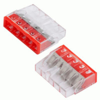 GENERAL клемма СМК 2273-245 5х(0,5-2,5мм2) с пастой 32А (уп.100шт, цена за шт) GTER6-05-P 800425