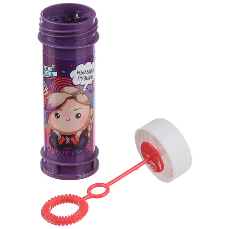 Мыльные пузыри "Русские Супергерои", BY, 50мл, мыльный раствор, пластик, 6 дизайнов