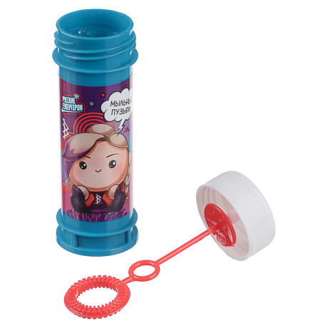 Мыльные пузыри "Русские Супергерои", BY, 50мл, мыльный раствор, пластик, 6 дизайнов