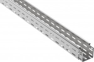 IEK Лоток перф. 80х100х3000мм  (длина 3м, цена за 1м) CLP10-080-100-3