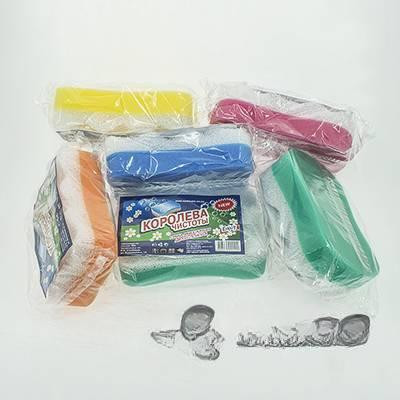 Губка для тела Королева чистоты 2-х сторонний