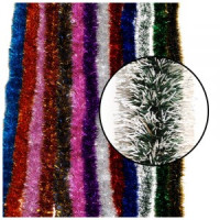 Мишура №25 &quot;Норка&quot; 2м*50мм на проволоке цвет в ассортименте Волшебная страна