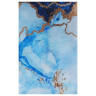 VETTA Шторка для ванной, с утяжелителем, полиэстер 90 г/м2, 180x200см, 12 колец метал/бусины, "Эквил