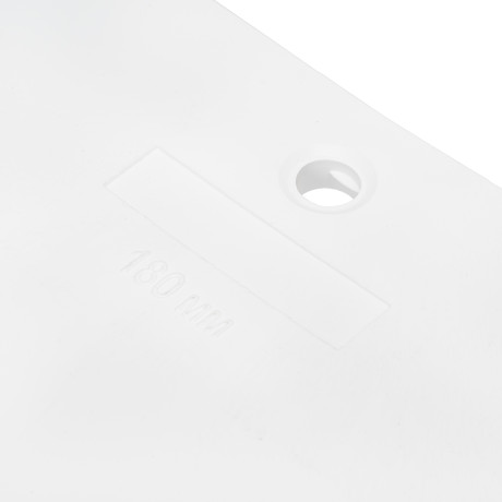 Шпатель, белая резина, 180 мм Сибртех