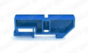 GREENEL Изолятор для установки шины на DIN-рейку 35мм, СИНИЙ (уп.100шт, цена за шт) GE60021-08