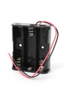 Батареечный отсек ROBITON Bh3xR6 с двумя проводами, 13128