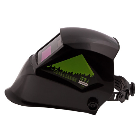 Щиток защитный лицевой (маска сварщика) с автозатемнением Ф1, коробка Сибртех